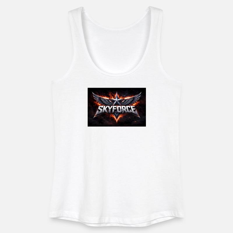 SKYFORCE - Frauen Bio Tank Top - Weiß