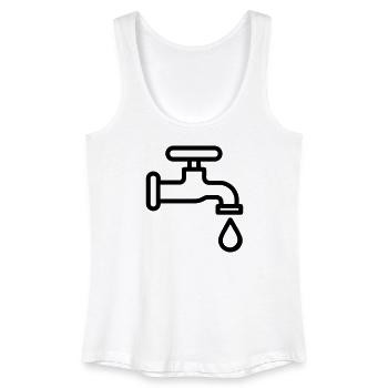 Tap - Women’s Organic Tank Top - white - Front