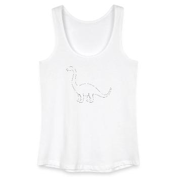 Brontosaurus - Women’s Organic Tank Top - white - Front