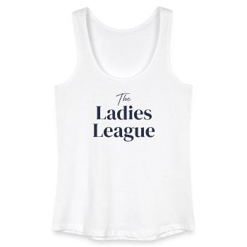 The Ladies League - Frauen Bio Tank Top - Weiß - Vorne