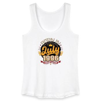 Born_in_July_1996 - Women’s Organic Tank Top - white - Front
