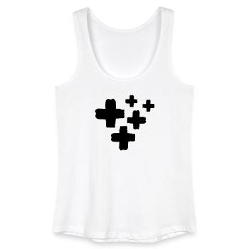crosses - Frauen Bio Tank Top - Weiß - Vorne