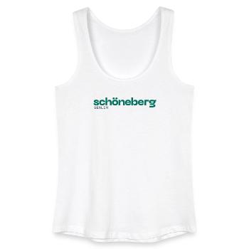 Schöneberg Berlin - Design simple - Débardeur bio Femme - blanc - Devant