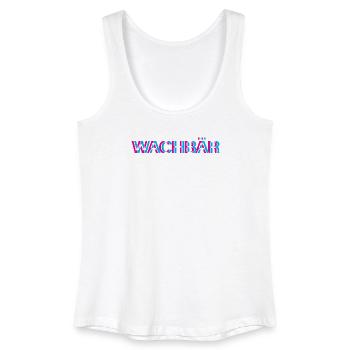 Hardtekk Tekk - Frauen Bio Tank Top - Weiß - Vorne