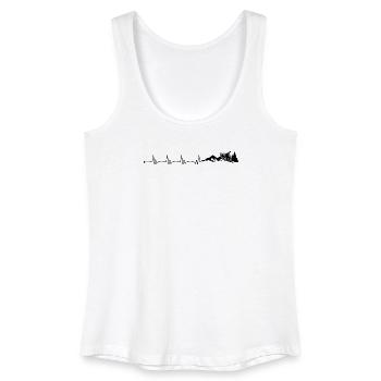 Awaiting design upload - Women’s Organic Tank Top - white - Front