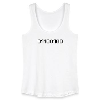 Binäre Schreibweise - 100 - Frauen Bio Tank Top - Weiß - Vorne