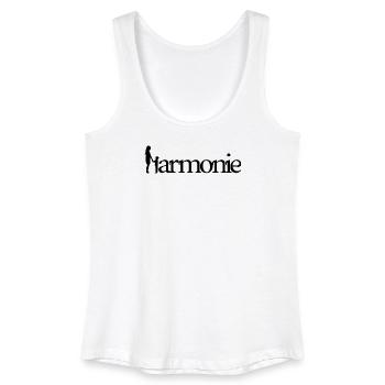 HARMONIE ! (famille, papa, maman, enfants)  - Débardeur bio Femme - blanc - Devant