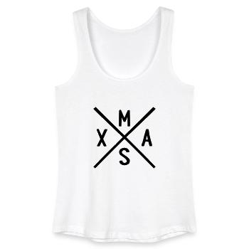 Xmas - Frauen Bio Tank Top - Weiß - Vorne