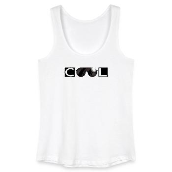 cool - Débardeur bio Femme - blanc - Devant