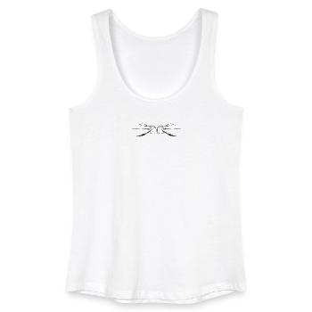 filigree decoration 2 - Women’s Organic Tank Top - white - Front