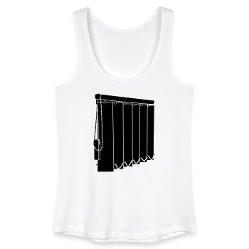 Slatted window coverings 3 - Women’s Organic Tank Top - white - Front