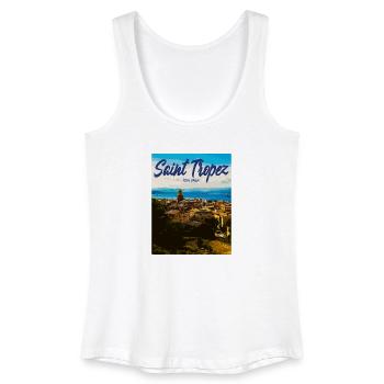 Saint Tropez Coastal Flair Côte d'Azur - Women’s Organic Tank Top - white - Front