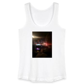 City traffic at night - Women’s Organic Tank Top - white - Front