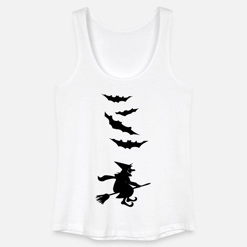 Strega - Top da donna ecologico - bianco