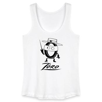 Super zéro flex - Débardeur bio Femme - blanc - Devant