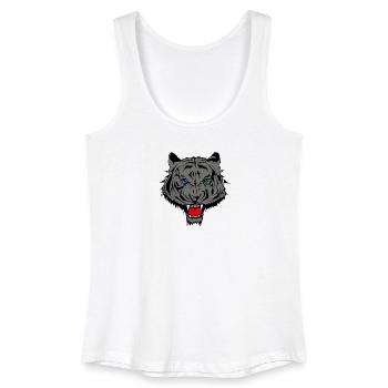 Roaring Tiger – TEAM28 Style – Original - Women’s Organic Tank Top - white - Front