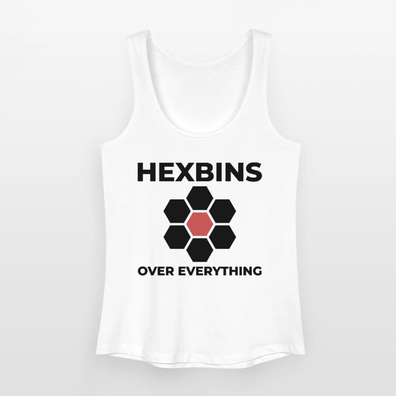 Hexbins Data Visualization GIS Mapping Spatial Women’s Organic Tank Top