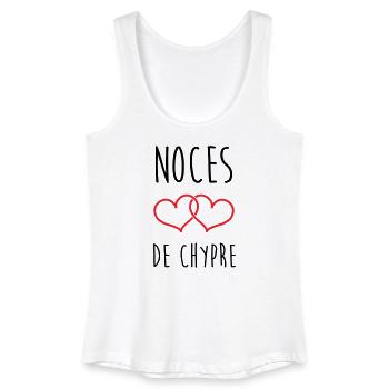 Wedding of Cyprus 6 Years Wedding - Women’s Organic Tank Top - white - Front