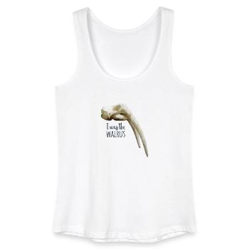 Ich war das Walross - Frauen Bio Tank Top - Weiß - Vorne