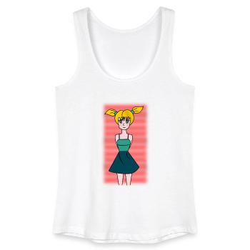 WIFE. DAUGHTER. ADOLESCENT. WOMEN'S DAY - Women’s Organic Tank Top - white - Front