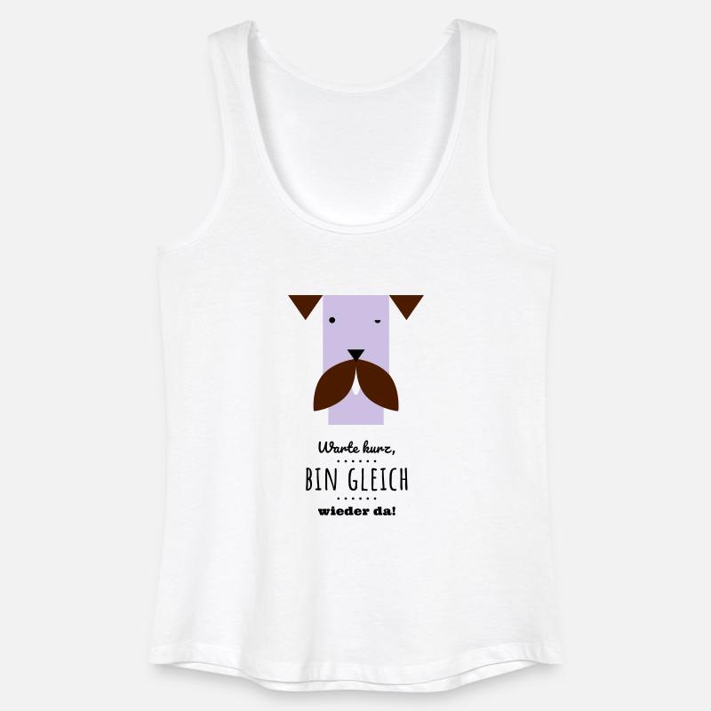 Ronja-gleich-wieder-da - Frauen Bio Tank Top - Weiß