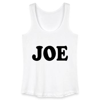 Joe - Frauen Bio Tank Top - Weiß - Vorne