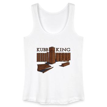 Wikingerschach - KUBB - Frauen Bio Tank Top - Weiß - Vorne
