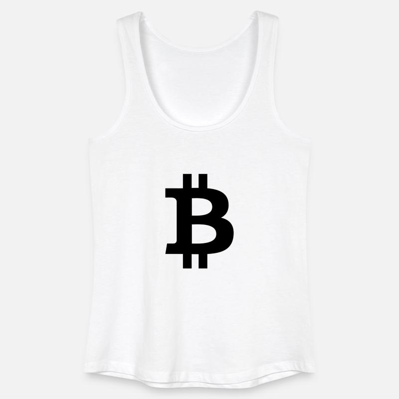 Bitcoin - Women’s Organic Tank Top - white