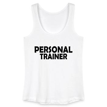 Personal trainer - Women’s Organic Tank Top - white - Front