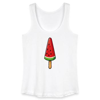 Watermelon Popsicles - Women’s Organic Tank Top - white - Front