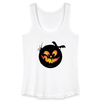 Halloween Spooky - Frauen Bio Tank Top - Weiß - Vorne