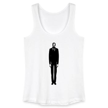 Slenderman - Women’s Organic Tank Top - white - Front