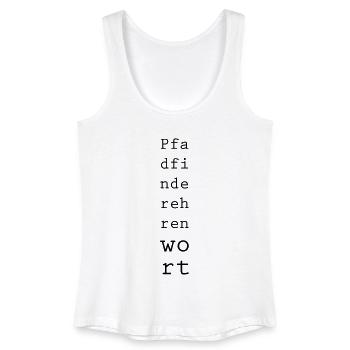 Scouts honor - Women’s Organic Tank Top - white - Front