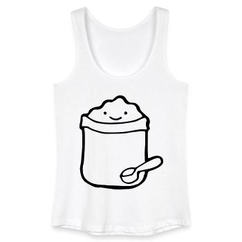Mehlsack Roggen, Mühle, Müller - Frauen Bio Tank Top - Weiß - Vorne