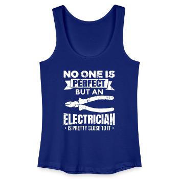 Electrical Engineer Witz - Women’s Organic Tank Top - royal blue - Front
