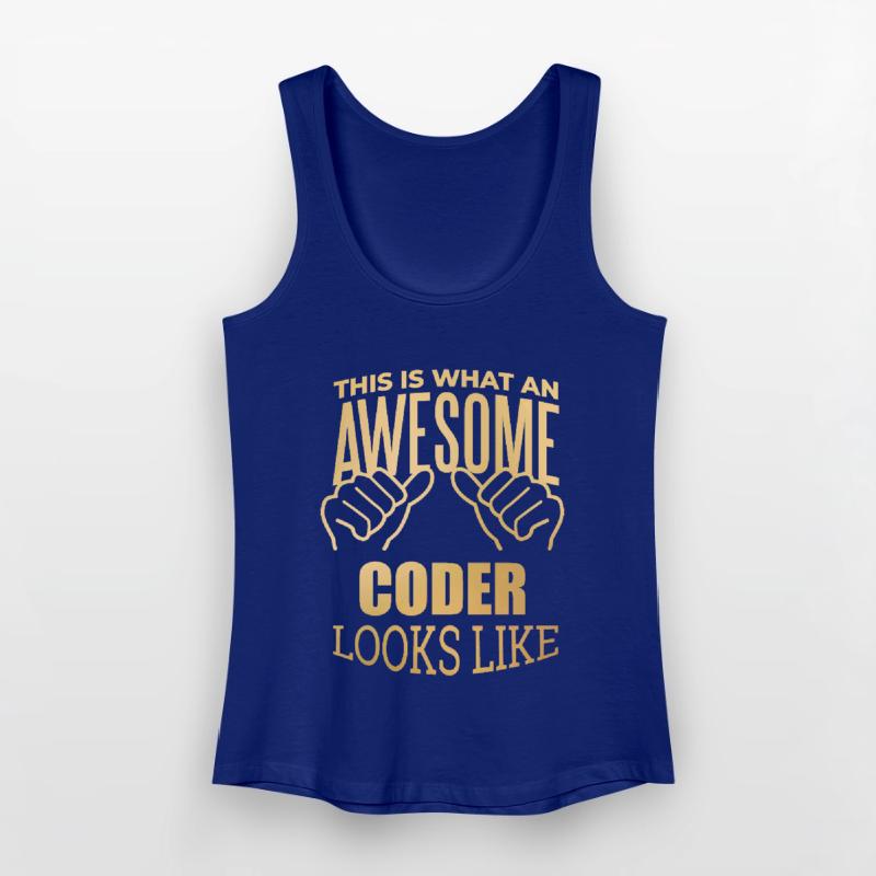 Codage Codage Codage Débardeur bio Femme