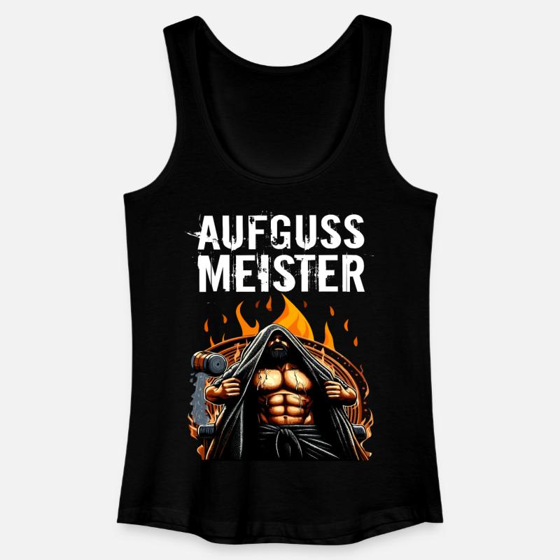 INFUSION MASTER - Women’s Organic Tank Top - black