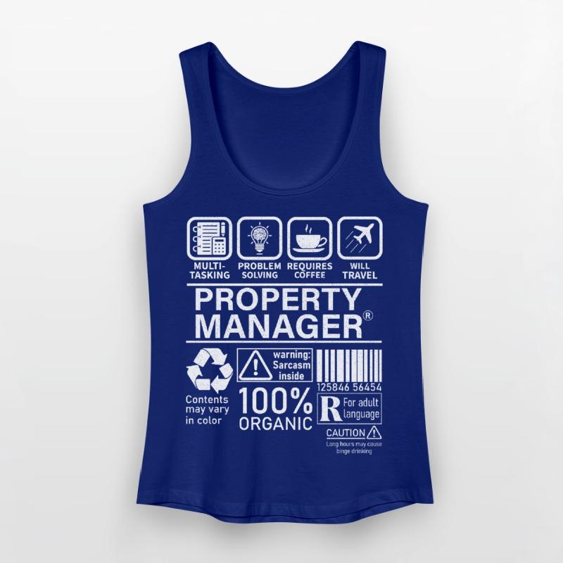 Property Manager Multi Tasking Problem Solving Women’s Organic Tank Top