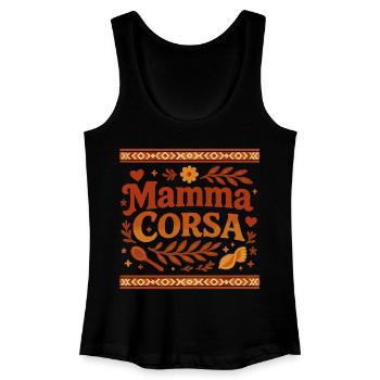 Mamma Corsa - Débardeur bio Femme - noir - Devant