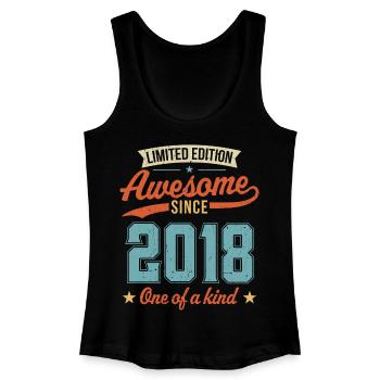 Awesome Since 2018 - Women’s Organic Tank Top - black - Front