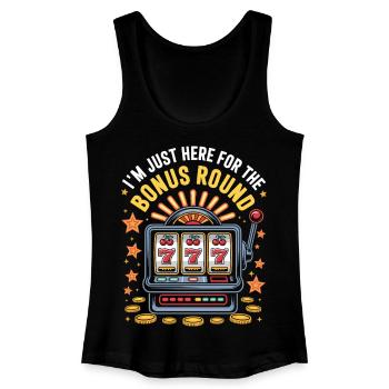 Bonus Casino Gambling Gambler Slots - Débardeur bio Femme - noir - Devant