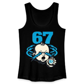 67 Six Seven - Gen Z - Women’s Organic Tank Top - black - Front