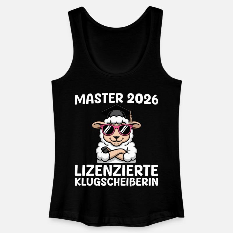 Master 2026 Sheep Master Exam Passed - Women’s Organic Tank Top - black
