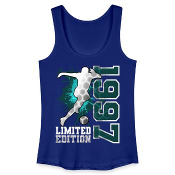 1997 Year of birth Birthday - Women’s Organic Tank Top - royal blue - Front