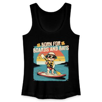 Stand up Paddle - Women’s Organic Tank Top - black - Front