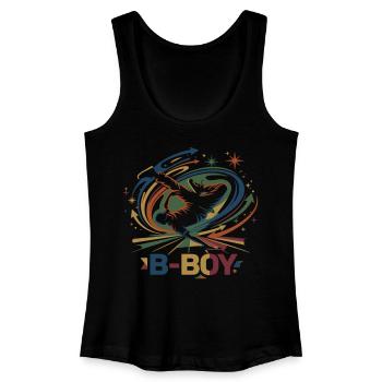 Breakdance B-Boy Graffiti Streetdance - Women’s Organic Tank Top - black - Front