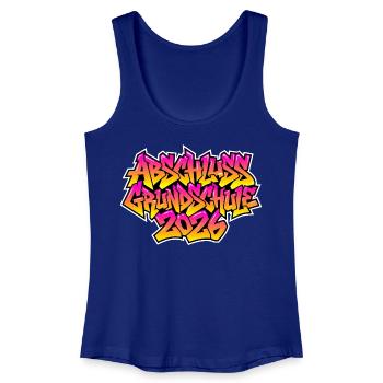 Elementary School Graduation 2026 Graffiti - Women’s Organic Tank Top - royal blue - Front