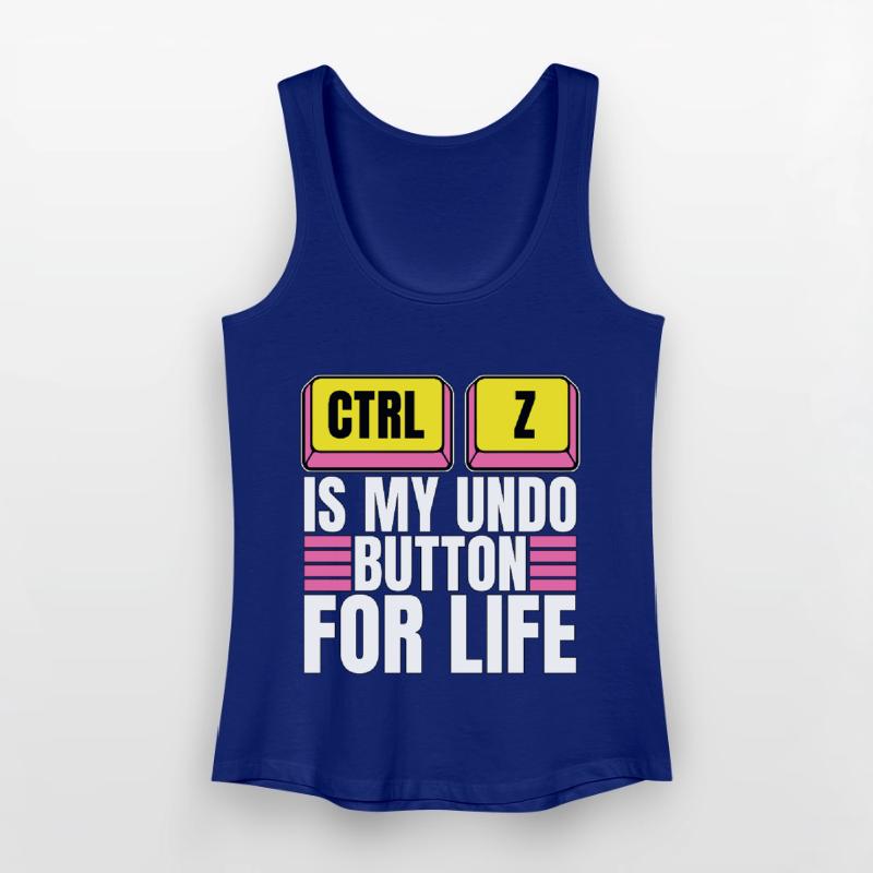 Coder Ctrl + Z Is My Undo Button Web Developer Frauen Bio Tank Top