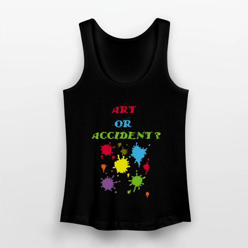 Kunst oder Unfall? Frauen Bio Tank Top