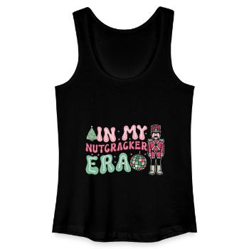 Weihnachten Xmas Spruch In My Nutcracker Era - Frauen Bio Tank Top - Schwarz - Vorne